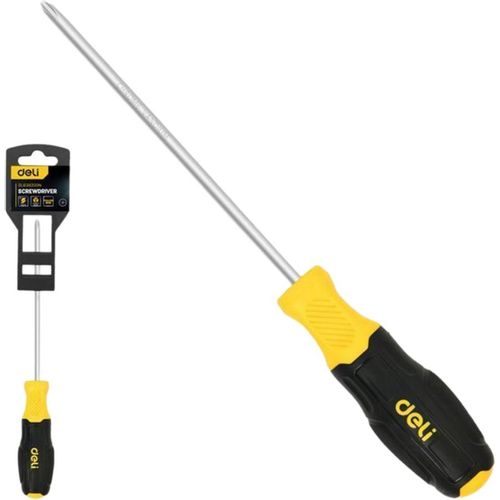Отвертка Deli DL638200N, PH3 длина стержня 200мм