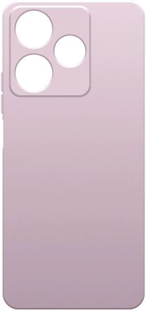 Чехол (клип-кейс) BORASCO Microfiber Case, для Xiaomi Poco M6 4G, лавандовый [73626]
