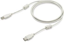 Изображение товара Кабель USB2.0 BURO USB A(m) - USB A(f) 1.8 м ферритовый фильтр серый