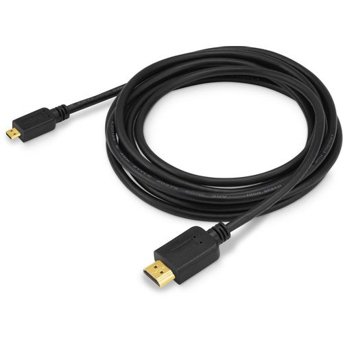 Кабель аудио-видео Buro HDMI 1.4, HDMI (m) - Micro HDMI (m), ver 1.4, 3м, черный [microhdmi-3m]
