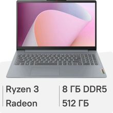 Изображение товара Ноутбук Lenovo IdeaPad Slim 3 15AMN8 15.6 IPS AMD Ryzen 3 8ГБ SSD