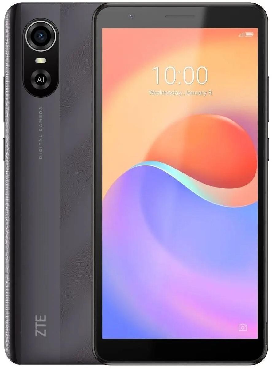 Характеристики Смартфон ZTE Blade A31 Plus 32Gb, серый(Б/У) (M00224254)  смотреть в СИТИЛИНК