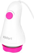 Изображение товара Массажер для тела KitFort КТ-5960 белый и розовый эффективный массаж при усталости