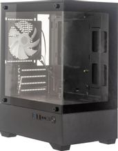 Изображение товара Корпус mATX Accord ACC-ZCU2B Midi-Tower без БП черный с прозрачной боковой панелью