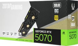 Видеокарта Zotac NVIDIA  GeForce RTX 5070 RTX 5070 SOLID OC