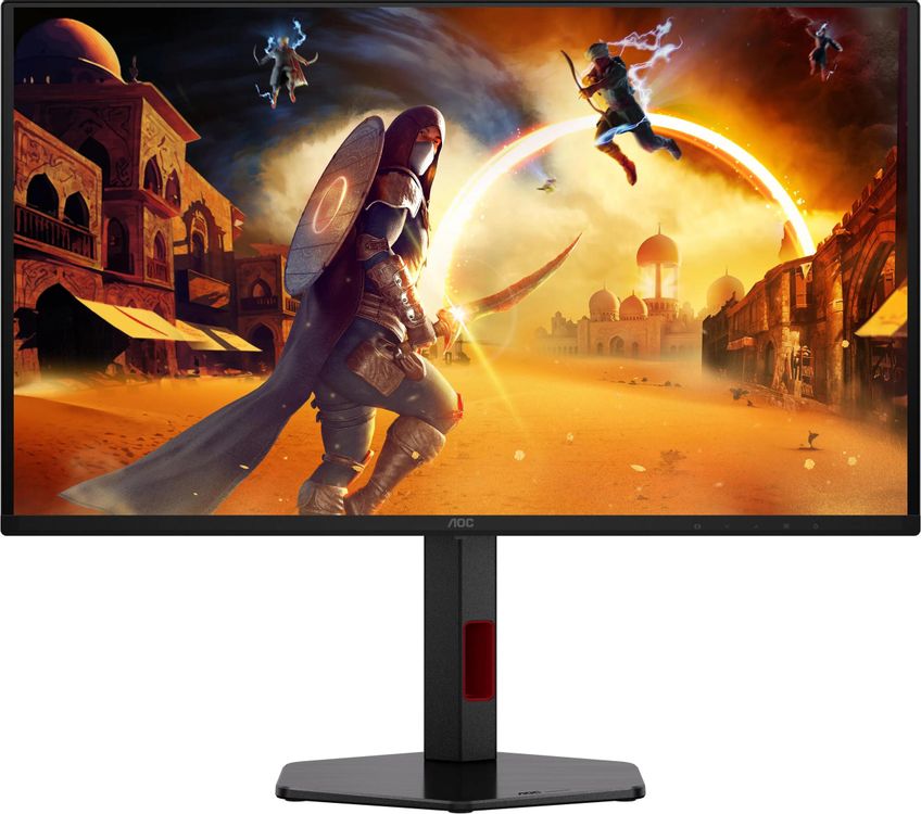 Монитор 27' AOC Q27G4ZDR QD-OLED 2560x1440, 240 Гц, 0.03 мс, 16:9, 400 кд/м², 2xHDMI, DisplayPort, USB Type-C, Flicker Free, Low Blue Light, черный, фото3