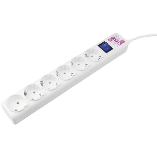 Сетевой фильтр PowerCube SPG(5+1)-16B-3M-WHITE, 3м, белый