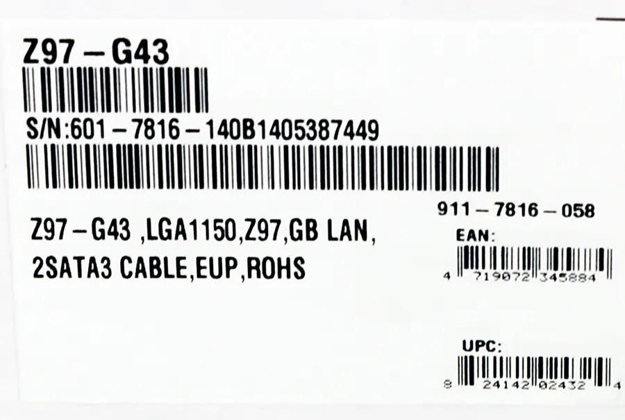 Z97g43 on sale