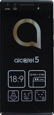 Характеристики Смартфон Alcatel 5 5086D, черный (1055184) смотреть в ...