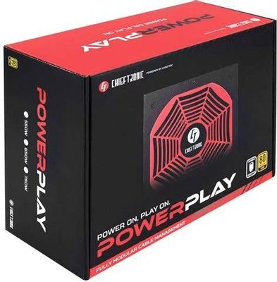Блок питания CHIEFTEC PowerPlay Gold GPU-650FC, 650Вт, 140мм, черный,  retail – купить в Ситилинк | 1737356