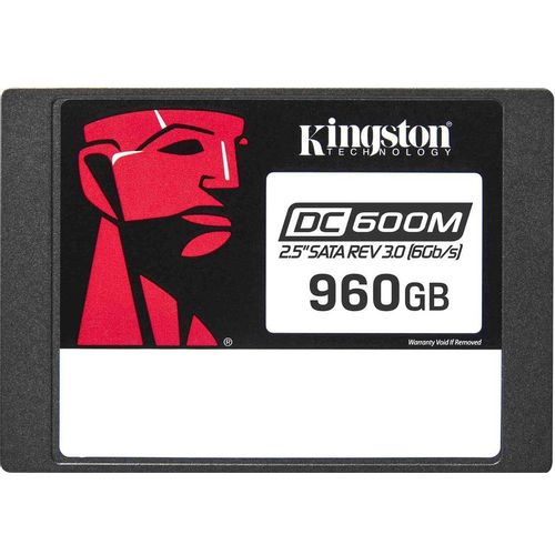 960ГБ SSD накопитель Kingston DC600M SEDC600M/960G 2.5", SATA III, SATA