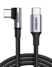 Изображение товара Кабель UGREEN US334,  USB Type-C (m) -  USB Type-C (m),  1м,  в оплетке,  5A,  черный [70643]