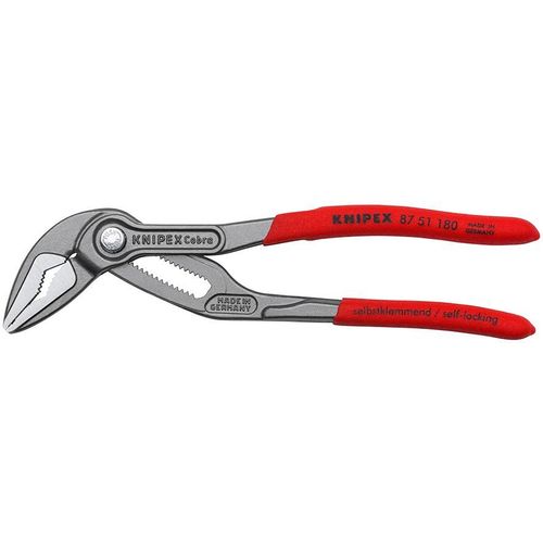 Клещи KNIPEX Cobra ES KN-8751180, 180мм — цена и наличие Клещи KNIPEX Cobra ES KN-8751180, 180мм