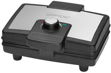 Вафельница CLATRONIC WA 3606,  черный [271705]