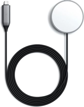 Беспроводное зарядное устройство  Satechi,  USB-C, черный [st-ucqimcm]