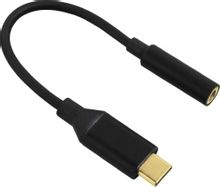 Переходник HAMA 00135717, USB Type-C (m) (прямой) - Jack 3.5mm (f ...