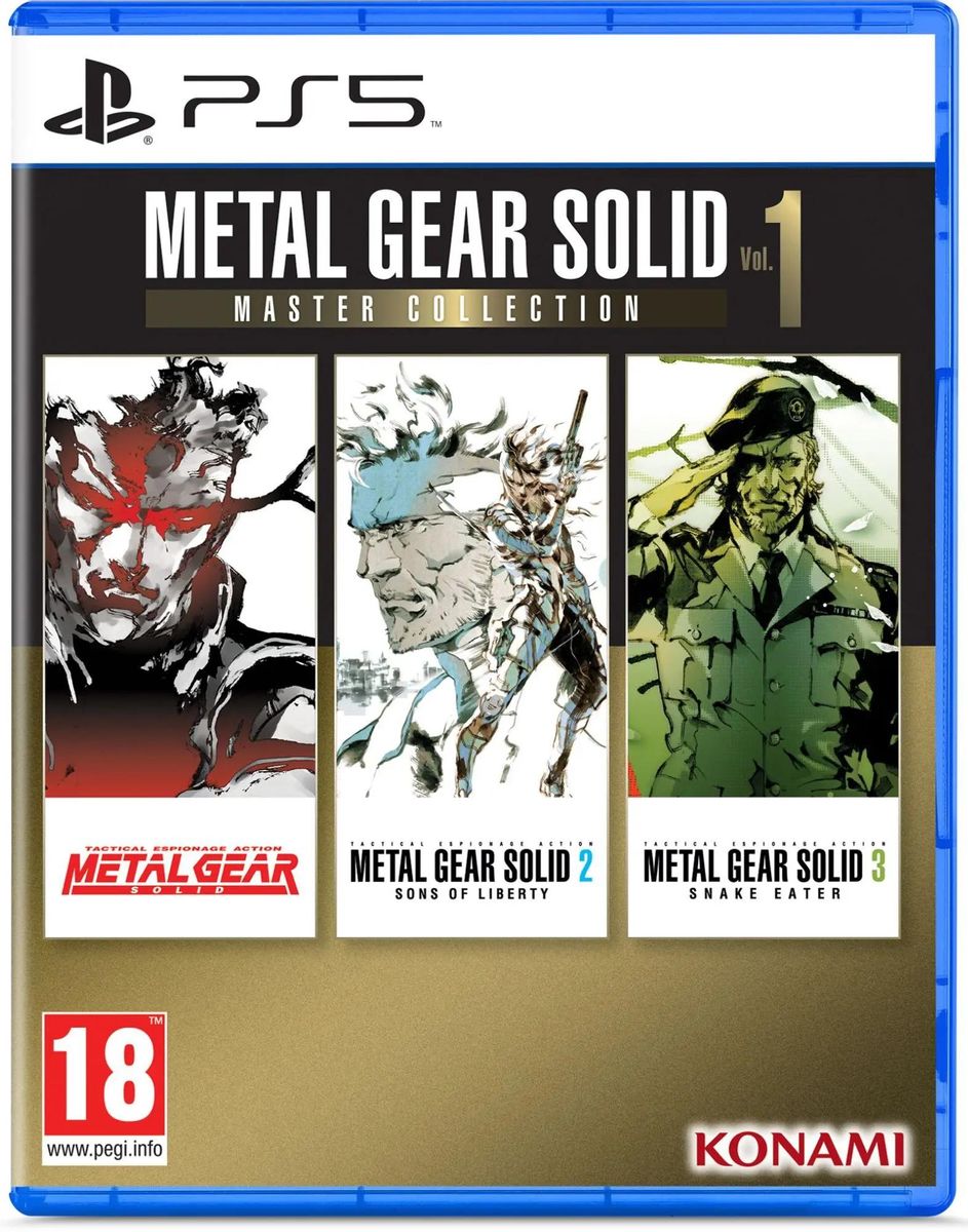 Игра PlayStation Metal Gear Solid: Master Collection Vol.1. Day On, ENG  (игра и субтитры), для PlayStation 5