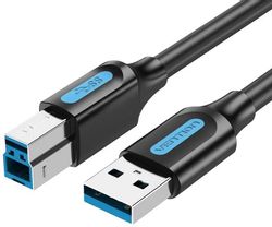 Кабель USB3.0 VENTION COOBF, USB 3.0 A(m) - USB 3.0 B (m)