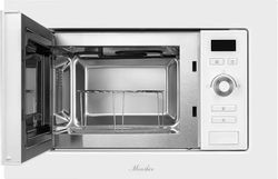 Встраиваемая микроволновая печь MONSHER High-Tech MMH 201 W, 20л, 1250Вт, белый