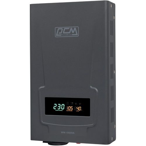 Стабилизатор напряжения POWERCOM WM-1000VA графитовый