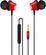 Изображение товара Наушники PERO EP01, 3.5 мм, внутриканальные, красный [ep01rd]