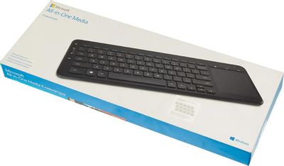 Клавиатура Microsoft All-in-One Media, USB, Радиоканал, черный