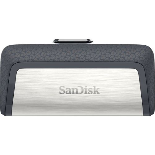 Флешка USB Sandisk Ultra Dual 64ГБ, USB3.0, серый и узор [sdddc2-064g-g46]