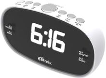 Характеристики Радиобудильник Ritmix RRC-616, белый (1125421) смотреть ...