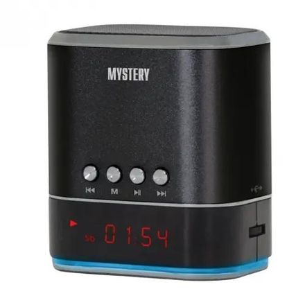 Аудиомагнитола Mystery MSP-127, черный