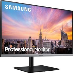 24" Монитор Samsung S24R650FDI,  1920x1080,  IPS,  75Гц,  1хHDMI,  1хDP,  темно-серый [ls24r650fdixci](восстановленный)