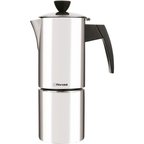 Кофеварка гейзерн. Rondell Loft Professional RDS-1512 0.3л сталь нержавеющая стальной