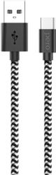 Изображение товара Кабель PERO DC-04,  USB Type-C (m) -  USB (m),  2м,  3A,  серебристый / черный