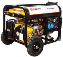 Изображение товара Бензиновый сварочный генератор REDVERG RD190EBW 5 кВт с колесами
