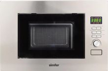 Микроволновая печь Simfer MD2010, встраиваемая, 20л, 700Вт, нержавеющая ...