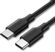 Изображение товара Кабель UGREEN US286,  USB Type-C (m) -  USB Type-C (m),  2м,  3A,  черный [10306]