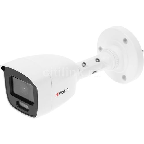 Камера видеонаблюдения аналоговая HIWATCH DS-T200L(C)(3.6mm), 1920х1080 pix, 3.6 мм, белый