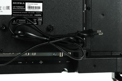 23.6" Телевизор Supra STV-LC24LT0045W, HD, черный – купить в Ситилинк ...