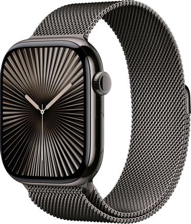 Смарт-часы Apple Watch Series 10 A3003, 46мм, 2.1", бежевый/бежевый титан
