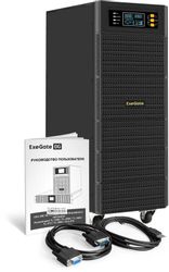 ИБП EXEGATE PowerExpert TL-575-6kVA.192V.LCD.AVR.T.USB.RS232.SNMP