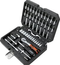 Изображение товара Набор инструментов Patriot SSP-53 53 предмета для автомобиля и шуруповерта