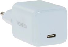 Изображение товара Сетевое зарядное устройство UGREEN X513, USB-C, 30Вт, 3A, голубой
