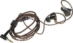 Наушники FIIO FD3, 3.5 мм, черный/медный