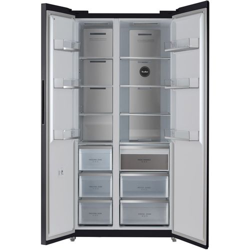 Холодильник двухкамерный TESLER RSD-537BI Side by Side, инверторный, черный — цена и наличие Холодильник двухкамерный TESLER RSD-537BI Side by Side, инверторный, черный