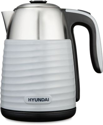 Чайник электрический Hyundai HYK-S4804, 2200Вт, серый и черный – купить ...