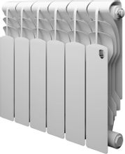 Изображение товара Радиатор биметаллический ROYAL THERMO Revolution B 350, 6 секций, боковое подключение, белый Изображение товара Радиатор биметаллический ROYAL THERMO Revolution B 350, 6 секций, боковое подключение, белый