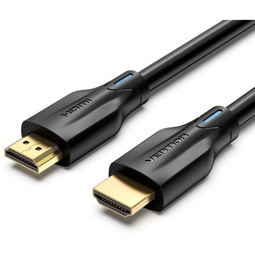 Кабель аудио-видео VENTION AANBI, HDMI (m) - HDMI (m), ver 2.1, 3м, GOLD, черный