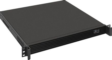 Корпус для сервера монтируемый в стойку EXEGATE Pro 390-01/1U-F400AS, 1U, 400 Вт, черный [ex287749rus]