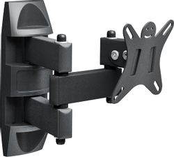 Изображение товара Кронштейн для телевизора Holder LCDS-5039, 10-32", настенный, поворот и наклон,  металлик [lcds-5039 metallic]