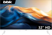 Изображение товара Телевизор BBK 32LEM-1041/TS2C (W), HD, LED, 32 дюйма, белый