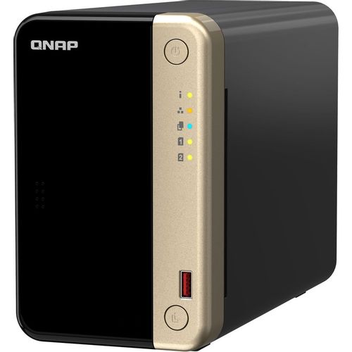 Сетевое хранилище NAS Qnap TS-264-8G, 2-bay, настольный, Celeron, N5095